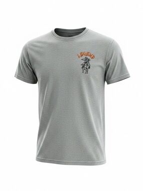 Focus NWT Gray Short Sleeve Graphic Tee - Casual Crewneck